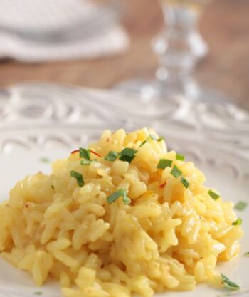 Risotto alla milanese senza glutine